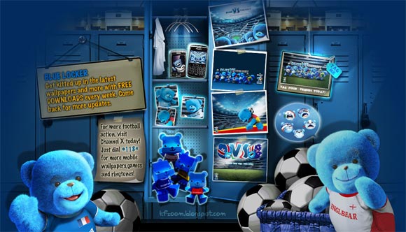 Jom Selongkar Celcom Blue Locker Piala Dunia  KFZoom