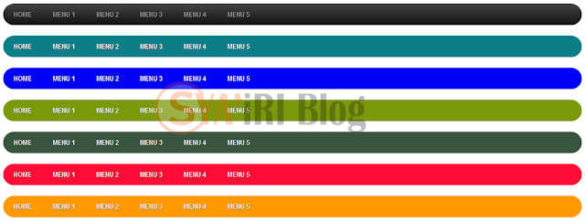 Cara Memasang Menubar dropdown CSS di Blog