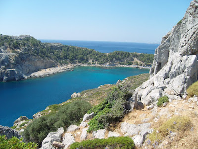 Rhodes FaAnthony Quinn liraki beach