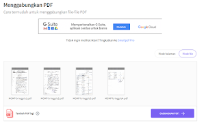Cara mengabungkan banyak file pdf ke dalam satu file