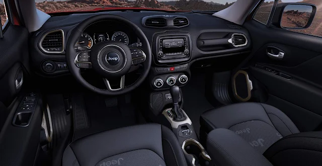 Jeep Renegade 1.8 Flex Automático - Interior