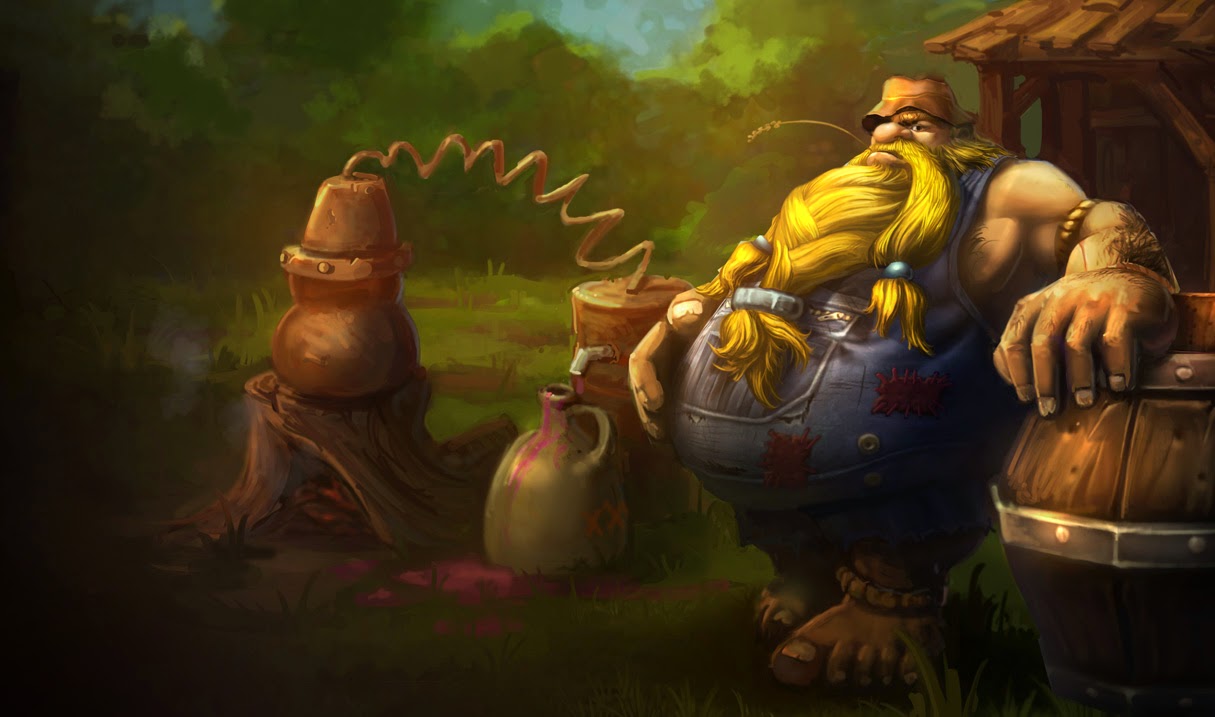 Gragas League of Legends Wallpaper