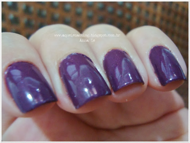 Dádiva Anita Esmalte Nailpolish Roxo Purple Perolado