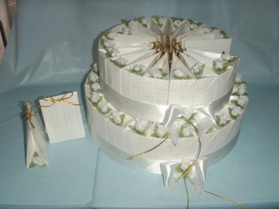 Wedding Cake Favor Boxes on Wedding Cake Display Favor Boxes For Jordan Almonds Everything That