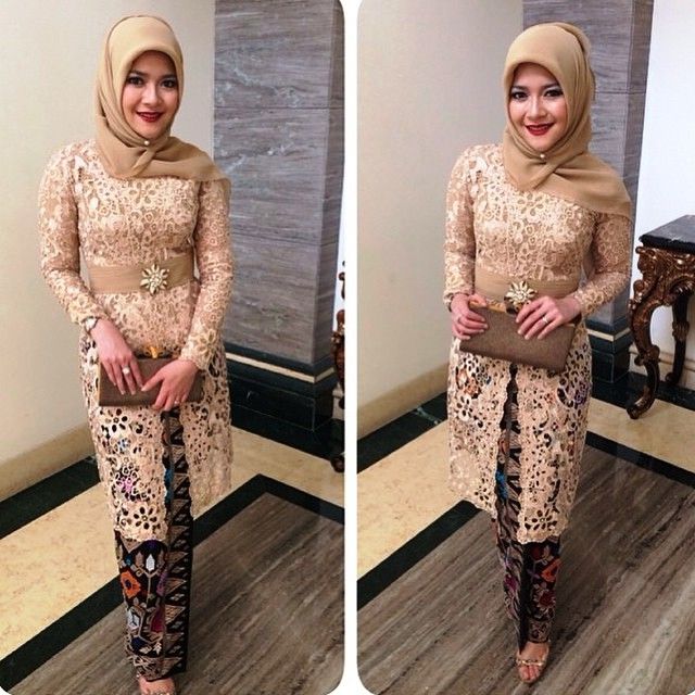  Model  Kerudung Kebaya  Anak  Muda model  kebaya  muslim untuk 