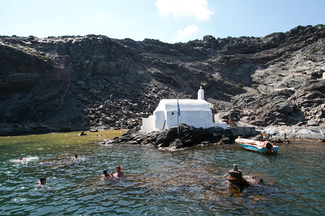 Crociera in catamarano a Santorini-Hot springs
