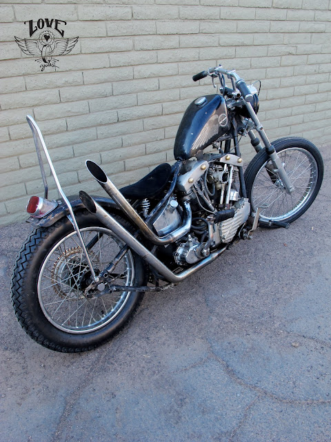 Harley Davidson Pan-Shovel 1949 By Love Cycles Hell Kustom