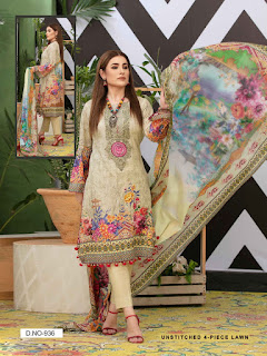 Sobia Nazir Luxury Lawn Vol 2 Collection 935