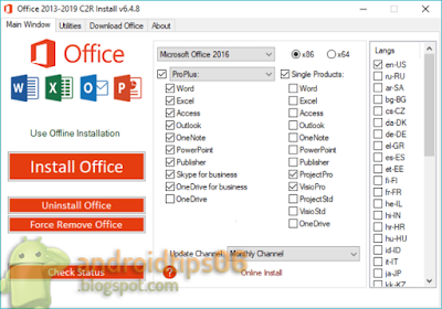 Office 2013-2019 C2R Install v6.4.8 Final