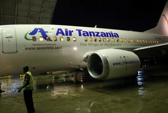 NDEGE YA AIR TANZANIA YANUSURIKA KUWAKA MOTO KATIKA UWANJA WA KIMATAIFA WA MWALIMU JULIUS NYERERE