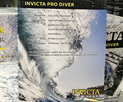 Invicta Pro Diver Men's Watch sleek and modern looking