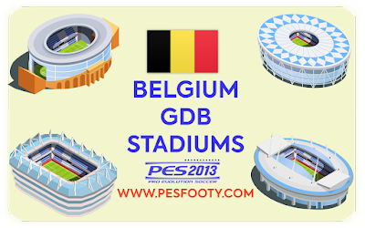 Belgium GDB Stadiums PES 2013