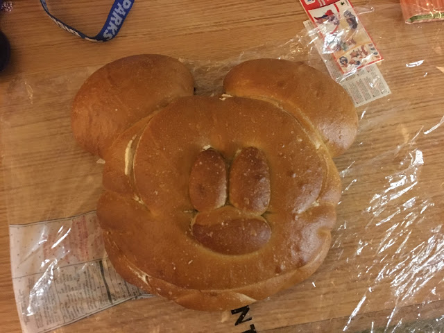 Mickey Mouse Boudin Sourdough Bread Disney California Adventure