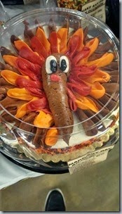 Ummm do you see a turkey here And would-could you eat this thing