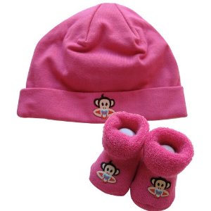 Paul Frank Junior Cloth Discount Best Price Free Shipping Paul Frank Cap and Bootie Set