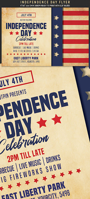  Independence day Flyer Template