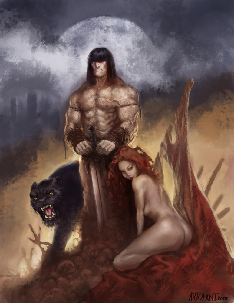conan the barbarian frazetta. 07: Conan the Barbarian