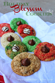 Holiday Blossom Cookies