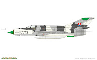 Eduard 1/48 MiG-21MF (8231) Colour Guide & Paint Conversion Chart