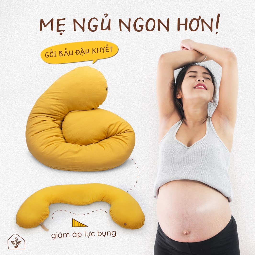 [A159] Đừng bỏ qua gối cho bà bầu khi biết những công dụng này.