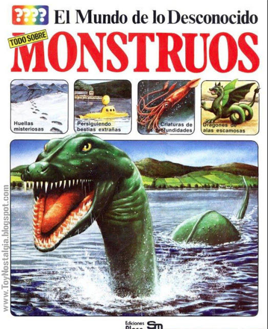 MONSTRUOS - Ediciones PLESA - 1979 Colección El Mundo de lo Desconocido Portada