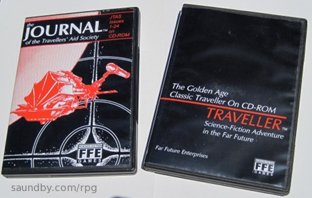 Traveller CD and Journal of the Travellers' Aid Society CD