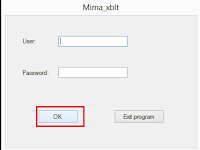 LED Edit 2018 password window