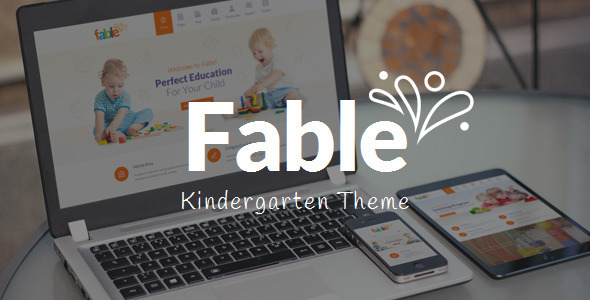 Fable v3.0 – Children Kindergarten WordPress Theme