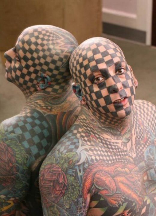 Weird Tattoos And Piercings