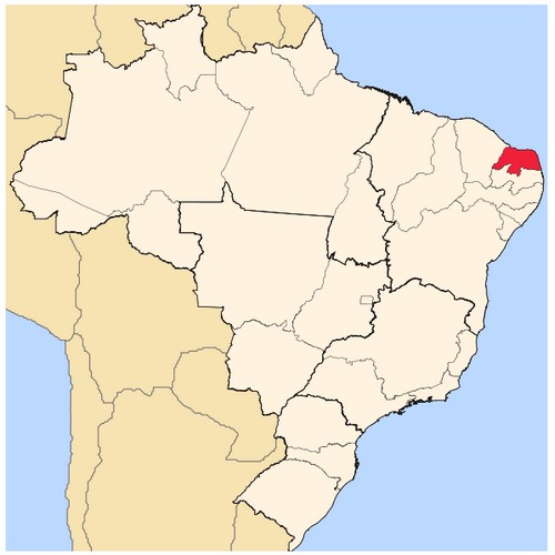 Map Rio Grande do Norte