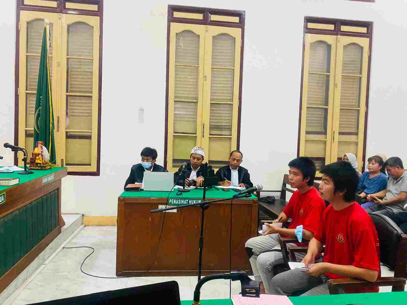 PN Medan Gelar Sidang Pembacokan Pedagang Mie di Jalan Pukat Banting I