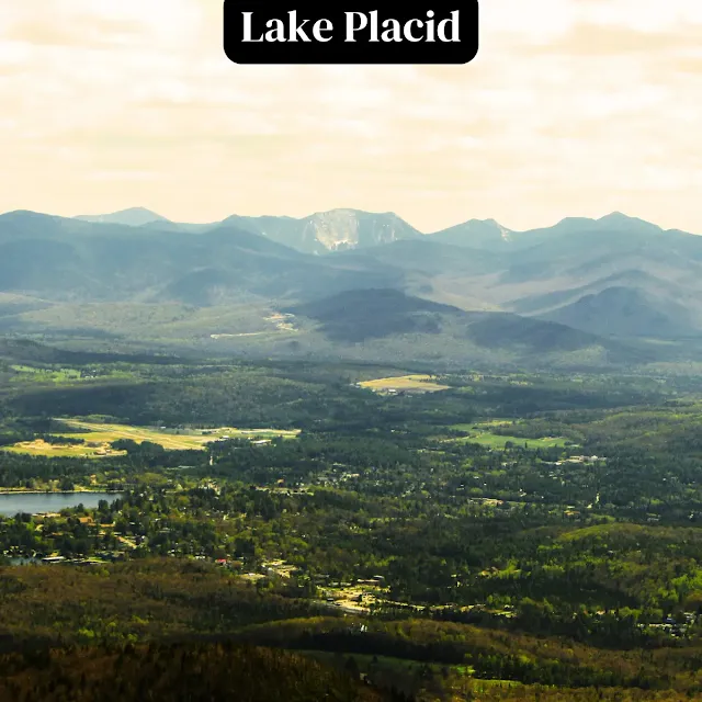 A photo of the Lake Placid, New York