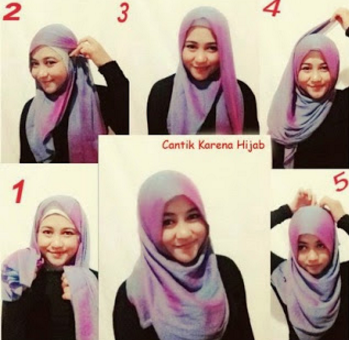 Tutorial Hijab Untuk Wajah Bulat