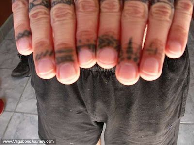 finger tattoos