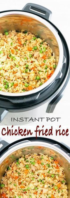 Instant Pot Chicken Fried Rice