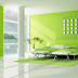 Home interior naturegn modern green desktop wallpaper free