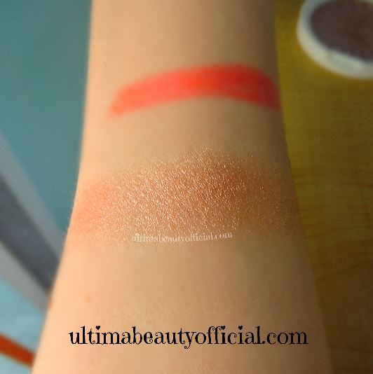 Swatch of Ofra Cosmetics: "Covent Garden" Highlighter