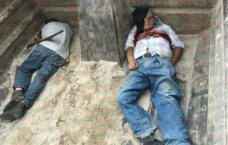 Hallan a 4 hombres ejecutados en San Andrés Tlalnelhuayocan Veracruz