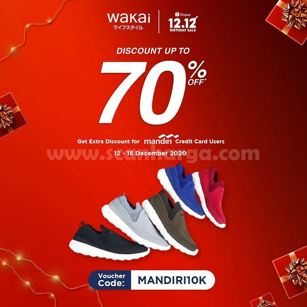 WAKAI Official Store Promo 12.12 – Discount up to 70% Off at Shopee