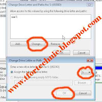 how can i change the drive letter