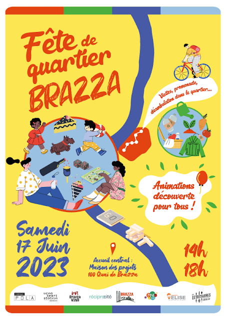 17 juin, quartier Brazza 10h30 à 18h