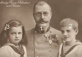 Franz Salvator, Clemens Salvator et Mathilde d'Autriche-Toscane-Habsbourg