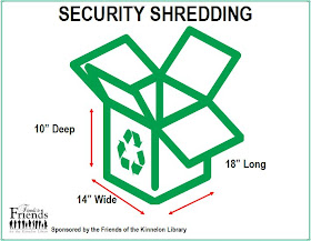 Security Shredding Box Dimensions