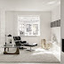 A striking black and white Danish home