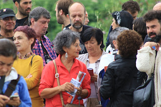 Homenaje a Periko Solabarría en el puente de Rontegi