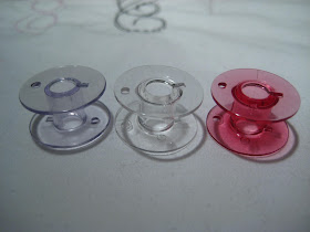 generic bobbin, Janome bobbin, Janome Cherry Blossom bobbin