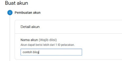 pembuatan akun google analytic