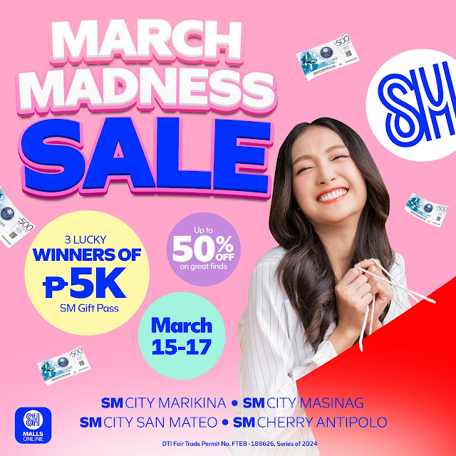 March into savings at SM Supermalls March Madness Sale!