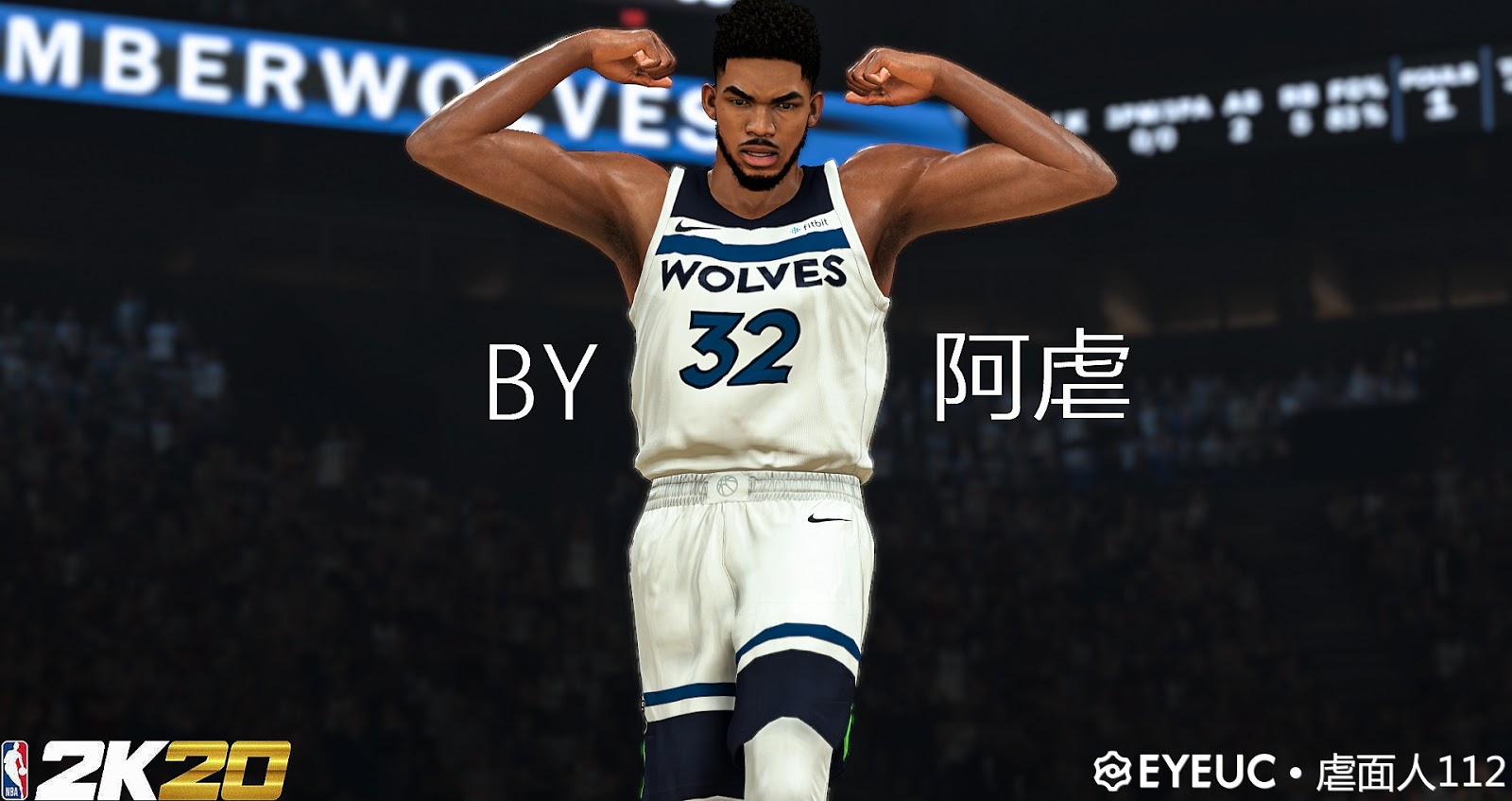 NBA 2K20 Karl-Anthony Towns Cyberface by 阿虐 - Shuajota ...