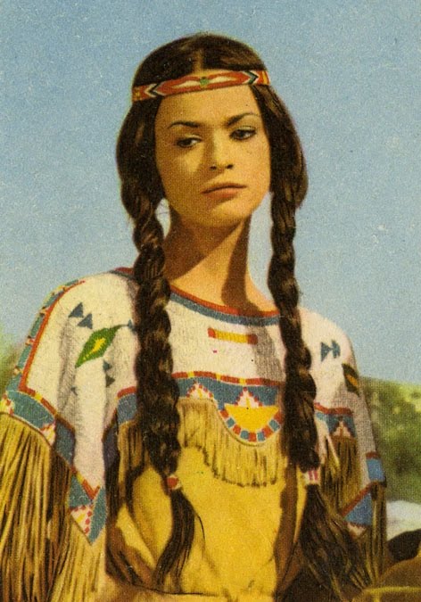 Marie Versini verk rperte im Film Winnetou I und Winnetou und sein